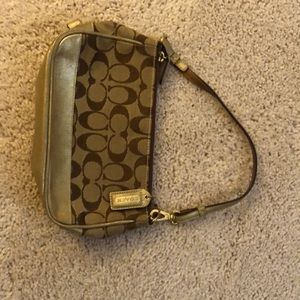 A authentic Coach shoulder bag.